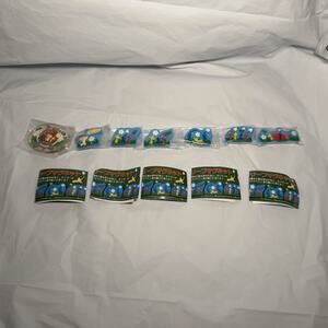 NEW Pikmin Yujin Magnet Nintendo 2001 Gachapon Rare COMPLETE, A-G, 5 Booklets